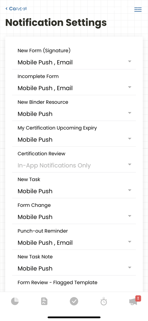 Configuring Notifications How do I configure my notification settings?